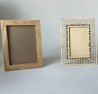Дървена фото рамка на DIY